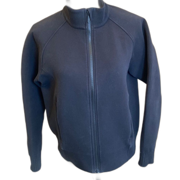 Lululemon NTS Jacket Spacer Material Black Size 12 - Picture 1 of 6